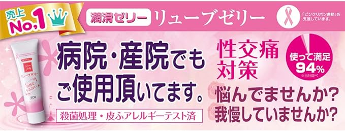 【潤滑剤】【病院・産院でも推奨】リューブゼリー 55g