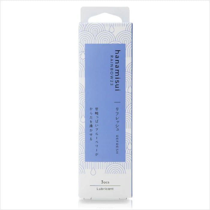 【メール便送料無料】【潤滑剤(膣内注入タイプ)】【口に入れてもOK!ブルーベリー風味】 hanamisui ハナミスイ RAINBOW23 リフレッシュ REFRESH