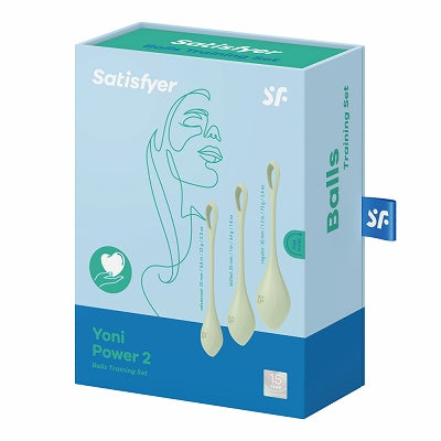 【膣トレ】【しずくのような形で挿入しやすい!段階トレーニングにオススメです】satisfyer Yoni Power 2