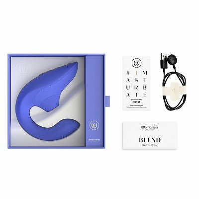 【中級】【正規品】【振動と吸引ダブルのブレンドオーガズムを体験できます】【Womanizer】Blend