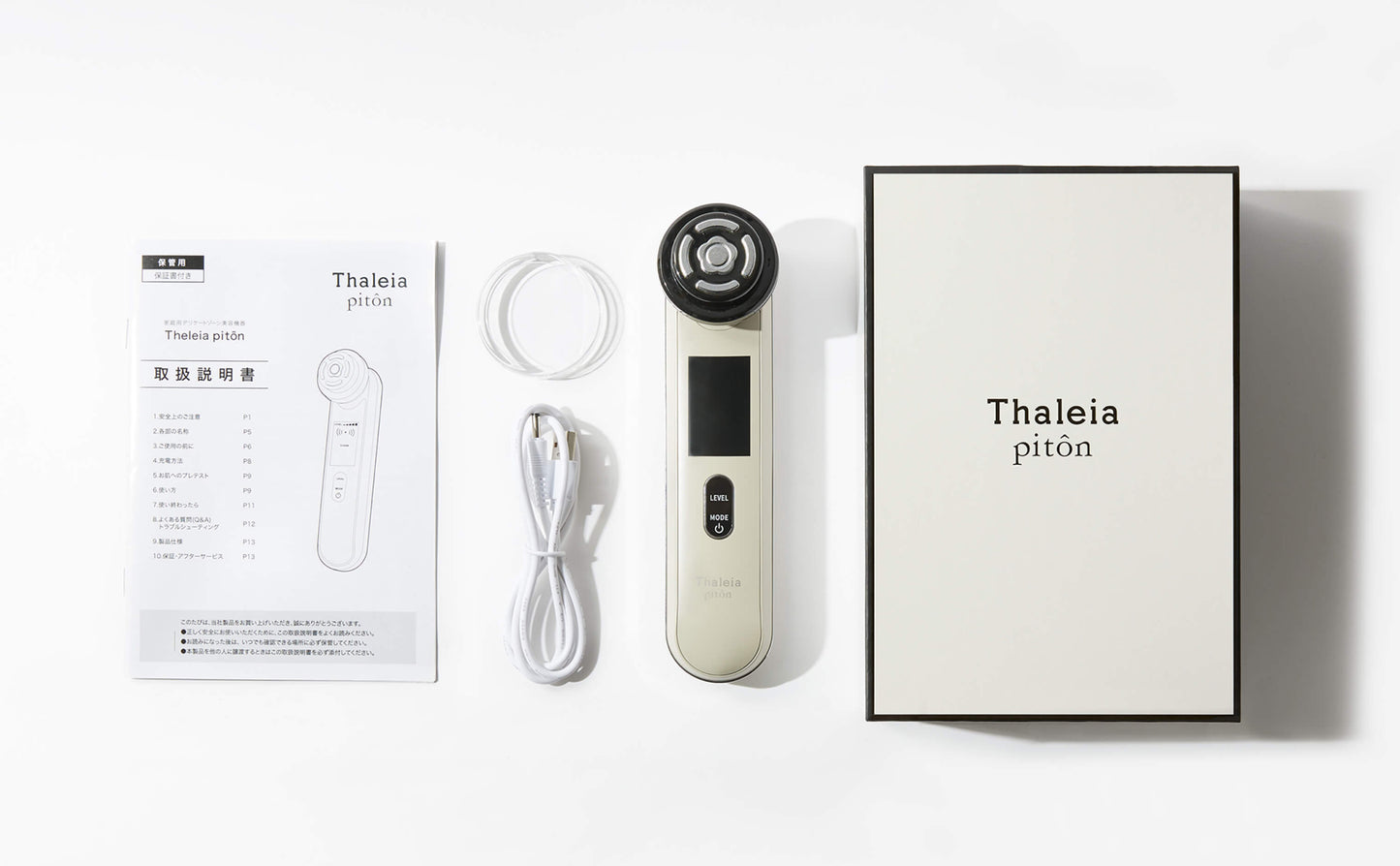 【家庭用デリケートゾーン美容機器】【清潔に保つ・潤いを与える・鍛えるをサポート。1ランク上のケアに】Thaleia piton(タレイアピトン)