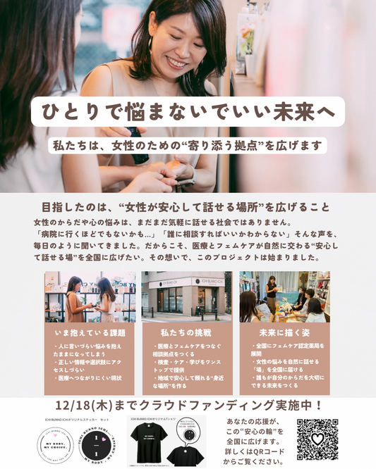 12/18(木）までクラファン挑戦中❗️ご支援お願いします。